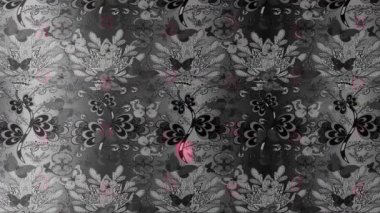 Renkli unsurlarla hareketli arka plan görüntüleri. Mandalas. Eski model. Video kaydı. Şablon. Döngü. Kusursuz..