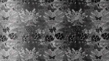 Renkli unsurlarla hareketli arka plan görüntüleri. Mandalas. Eski model. Video kaydı. Şablon. Döngü. Kusursuz..