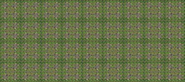 Geleneksel oryantasyon süsü. Kusursuz klasik raster altın desenli. Raster illüstrasyonu. Yeşil, gri ve nötr renklerde altın elementlerle kusursuz desen. Klasik vintage arkaplan.