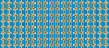 Soyut duvar kâğıdı, ambalaj dekorasyonu. Altın kar taneleri basit, pürüzsüz desen. Kış sembolü, Mutlu Noeller, Mutlu yıllar 2019. Raster altın desenli mavi, bej renkli.