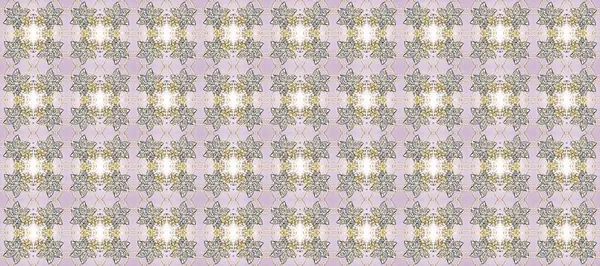 Geleneksel oryantasyon süsü. Kusursuz klasik raster altın desenli. Klasik klasik klasik arka plan. Raster illüstrasyonu. Tarafsız, gri ve bej renklerde altın elementlerle kusursuz desen.