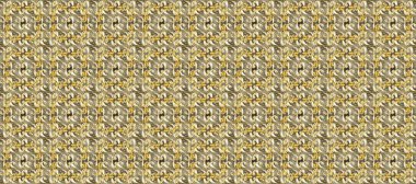 Geleneksel oryantasyon süsü. Klasik klasik klasik arka plan. Altın elementlerle bej, nötr ve gri renklerde kusursuz desen. Raster illüstrasyonu. Kusursuz klasik raster altın desenli.