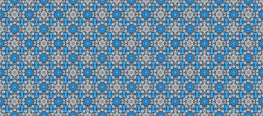 Mavi, gri ve beyaz renkte çiçekler. Yumuşak, bahar çiçekli arka plan. Raster çiçek desenli ve çiçekli..