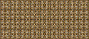 Gri, kahverengi ve bej renklerde pürüzsüz desen. Raster altın pürüzsüz desen. Doğu tarzı arabesk tarzında altın elementler. Kusursuz altın desenli bukleler..