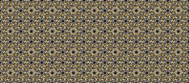 Gri, kırmızı ve kahverengi renklerde, altın elementlerle kusursuz klasik desen. Noel, kar tanesi, yeni yıl 2025.