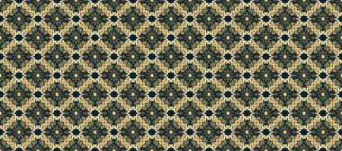 Geleneksel klasik raster altın pürüzsüz desen. Barok tarzında kusursuz bir doğulu süsü. Mavi, bej ve nötr renklerde altın elementler.