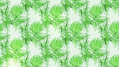 Modern çiçek arkaplanı. Moda baskıları için zarif bir şablon. Halk tarzı. Parlak renkli çiçekleri ve yeşil, nötr ve beyaz renkte yaprakları olan muhteşem bir çiçek deseni..