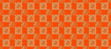 Damask kusursuz yinelenen arkaplan. Doku arka planında altın duvar kâğıdı. Turuncu, bej ve kahverengi renklerde altın element. Barok tarzında altın çiçekli süs..