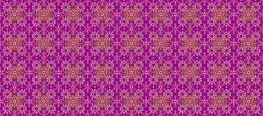 Mor, bej, nötr renklerde altın element. Davetiyeler, kartlar, web sayfası için Raster illüstrasyon. Çizgi sanatı tasarım şablonu için kusursuz sınır. Doğu tarzı element. Altın çizgili çiçek dekoru.