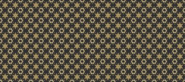 Ortaçağ çiçek desenleri. Doğum günü kartı, davetiye ya da afiş için iyidir. Dekoratif simetri arabesk. Bej, kahverengi ve gri renklerde altın. Raster illüstrasyonu.