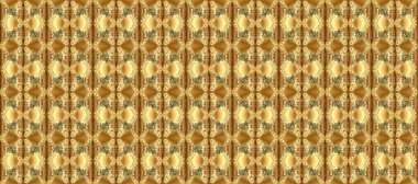 Düz elle çizilmiş klasik koleksiyon. Kahverengi, sarı ve bej renklerde altın desenli altın elementler. Raster altın pürüzsüz desen. Arkaplan, kumaş, altın duvar kağıdı.