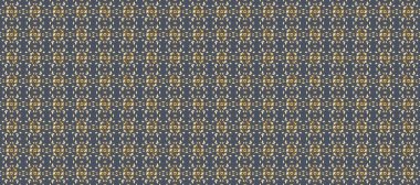 Mavi, bej ve kahverengi renklerde pürüzsüz desen. Raster altın pürüzsüz desen. Kusursuz altın desenli bukleler. Doğu tarzında altın elementler arabesk.