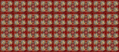 Noel, kar tanesi, yeni yıl. Kırmızı, gri ve kahverengi renklerde, altın elementlerle kusursuz klasik desen. Kırmızı, gri ve kahverengi renklerdeki altın pürüzsüz desen altın elementlerle.