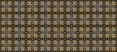 Paisleys zarif çiçek desenli arkaplan duvar kâğıdı çizimi. Klasik stil, güzel, modern, üç boyutlu sanat eseri. Altın, gri, kahverengi ve bej desenli desenli çiçek yaprakları ve süslemeleri..