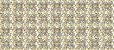 Süslü dekorasyon. Tarafsız, bej ve gri renklerdeki altın desenli altın elementler. Raster klasik barok çiçeksiz altın desenli. Lüks, kraliyet ve Viktorya dönemi konsepti.