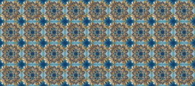 Noel, kar tanesi, yeni yıl. Gri, mavi ve kahverengi renklerde altın desenli altın sarısı elementler. Gri, mavi ve kahverengi renklerde ve altın elementlerle kusursuz klasik desen.