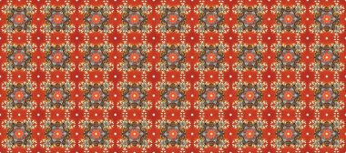 Turuncu, kahverengi ve altın kaplamalı bej arkaplan. Kusursuz ahşap oyma. Turuncu, kahverengi ve bej renkli, altın elementli desen. Lüks. Küçük bir alan derinliği. Klasik mobilya stili.