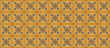 Noel, kar tanesi, yeni yıl 2019. Sarı, kahverengi ve bej renkler altın elemanları ile Dikişsiz vintage desen.