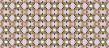 Tarafsız, gri ve bej renklerde grafiksel, kusursuz desen. Duvar kâğıdı barok, İspanyol kumaşı. Kusursuz çiçek deseni. Kusursuz raster arkaplanı.