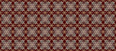 Geleneksel klasik altın desen. Raster oryantal süs. Barok tarzında kusursuz bir doğulu süsü. Kahverengi, gri ve bej renklerde altın desenli altın elementler.