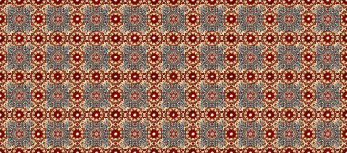 El yapımı dekoratif çerçeve, albüm kapağı, tebrik kartı, klasik Art deco tarzı. Altın karalama fantezi yapraklarından Raster soyut çiçek çelengi Kahverengi, kırmızı ve gri renkte çiçek.