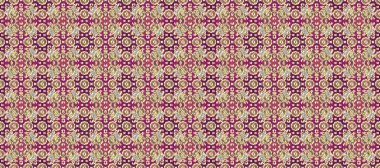 Bej, mor ve altın elementli nötr renklerde kusursuz klasik desen. Bej, mor ve nötr renklerde altın rengi ve altın elementler. Noel, kar tanesi, yeni yıl.