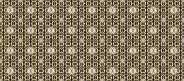 Barok tarzında kusursuz bir doğulu süsü. Kahverengi, gri ve bej renkli ve altın elementli geleneksel altın sarısı desen.