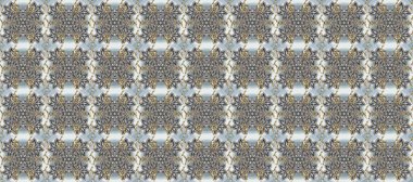 Soyut duvar kâğıdı, ambalaj dekorasyonu. Altın kar taneleri basit, pürüzsüz desen. Raster altın desenli gri, bej ve kahverengi renkler. Kışın sembolü, Mutlu Noel tatili, Mutlu yıllar 2019