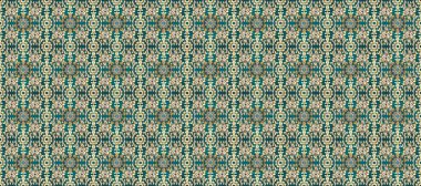 Klasik çiçek dokusu. Kraliyet retro 'su mavi, bej ve nötr renklerde. Raster illüstrasyonu. Kusursuz desenli altın elementler. Kart, duvar kağıdı, ambalaj ve tekstil için klasik tasarım. Altın şablon.