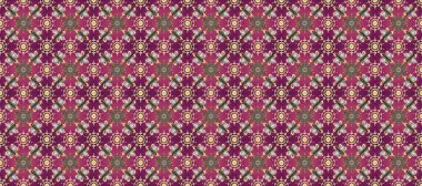 Paisleys zarif çiçek desenli arkaplan duvar kâğıdı çizimi. Klasik stil, güzel, modern, üç boyutlu sanat eseri, altın ve kahverengi, mor ve bej desenli çiçek yaprakları, süsler..