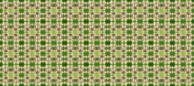 2019 Noel 'i, kar tanesi, yeni yıl. Altın elementli bej, nötr ve yeşil renklerde klasik, pürüzsüz desen.