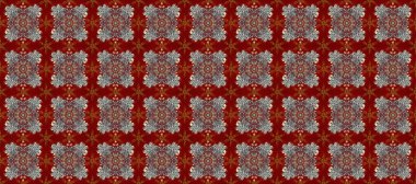 Altın kar taneleri basit, pürüzsüz desen. Kış sembolü, Mutlu Noeller, Mutlu yıllar 2019. Kırmızı, kahverengi ve gri renklerde Raster altın deseni. Soyut duvar kağıdı, ambalaj dekorasyonu.