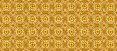 Paisleys zarif çiçek desenli arkaplan duvar kâğıdı çizimi. Klasik stil, güzel, modern, üç boyutlu sanat eseri, altın ve kahverengi, bej ve sarı desenli yapraklar, süsler..