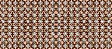 Altın elementlerle bej, gri ve kahverengi renklerde klasik, pürüzsüz desen. Noel 2019, kar tanesi, yeni yıl.