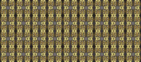 Kusursuz oryantal klasik altın desen. Gri, kahverengi ve nötr renklerde altın tekrarlayan elementlerle Raster soyut arka planı.