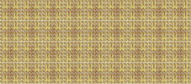 Kına dövmeli süs çiçekleri, altın çıkartmalar, mehndi ve yoga tasarımı, kartlar ve parmak izleri. Raster Golden Mehndi kusursuz desen. Bej, nötr ve kahverengi renkte desen.