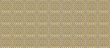 Kahverengi ve bej renkli geleneksel Arap dekoru. Duvar kâğıdı için altın süslü bir illüstrasyon. Süslü dantel iz sürücü. Doğu 'da klasik tasarım öğesi. Çiçekli süslemeli, pürüzsüz bir desen..