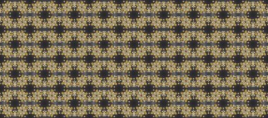 Bej, gri ve kahverengi renklerde, altın elementli, pürüzsüz desenler. Şam tasarım için kusursuz desen.