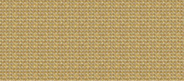 Raster Golden Mehndi kusursuz desen. Bej, sarı ve kahverengi renkli desen. Kına dövmeli süs çiçekleri, altın çıkartmalar, mehndi ve yoga tasarımı, kartlar ve parmak izleri..