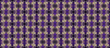 Menekşe, bej ve gri renkler, altın elementlerle. Çiçek desenli altın metal. Raster altın çiçek süsü brokar kumaş ve cam desenli. Kusursuz altın desen.