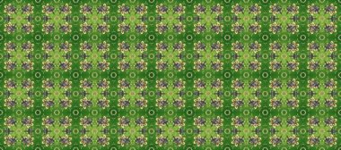 Klasik raster sarısı, kusursuz desen. Geleneksel oryantasyon süsü. Yeşil, gri ve nötr renklerde altın elementlerle kusursuz desen. Klasik vintage arkaplan.