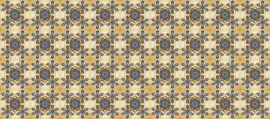 Bej, gri, nötr ve altın desenli. Tekrarlayan elementlerle kusursuz soyut arkaplan. Zarif raster klasik desen.