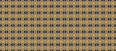 Raster altın desen. Kusursuz kıvırcık saçlar. Doğulu stil, altın elementlerle bej, gri ve kahverengi renklerde altın desenli arabesk yapar..