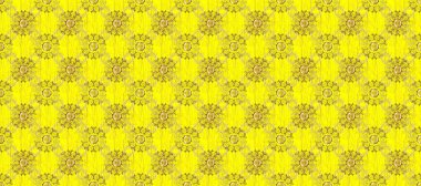 Sarı ve kahverengi renklerde altın desenli altın elementler. Kusursuz altın desen. Raster doğulu süsü.