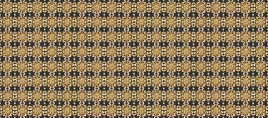 Raster altın desen. Kusursuz kıvırcık saçlar. Doğulu stil, altın elementlerle bej, gri ve kahverengi renklerde altın desenli arabesk yapar..