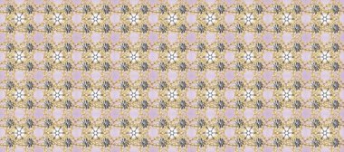 Tarafsız, bej ve gri renklerde altın elementlerle pürüzsüz bir desen. Şam tasarım için kusursuz desen.