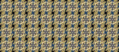 Soyut duvar kâğıdı, ambalaj dekorasyonu. Altın kar taneleri basit, pürüzsüz desen. Kış sembolü, Mutlu Noeller, Mutlu yıllar 2019. Raster altın desenli gri, mavi ve sarı renkler