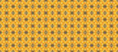 Geleneksel klasik raster altın pürüzsüz desen. Barok tarzında kusursuz bir doğulu süsü. Sarı, kahverengi ve gri renklerde altın elementler.