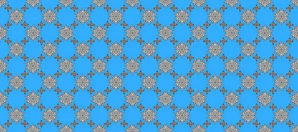 Modern stil dokusu. Çiçek desenli raster, mavi, gri ve beyaz çizgi grafik deseni soyut raster arkaplanı.