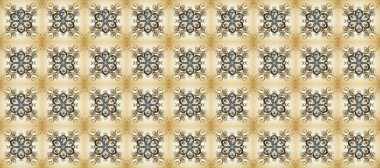Bej, gri ve nötr renklerde altın çiçekli altın desenler. Altın rengi, kusursuz çizim. Raster geometrik arka plan. Senin tasarımın için, duvar kağıdı..